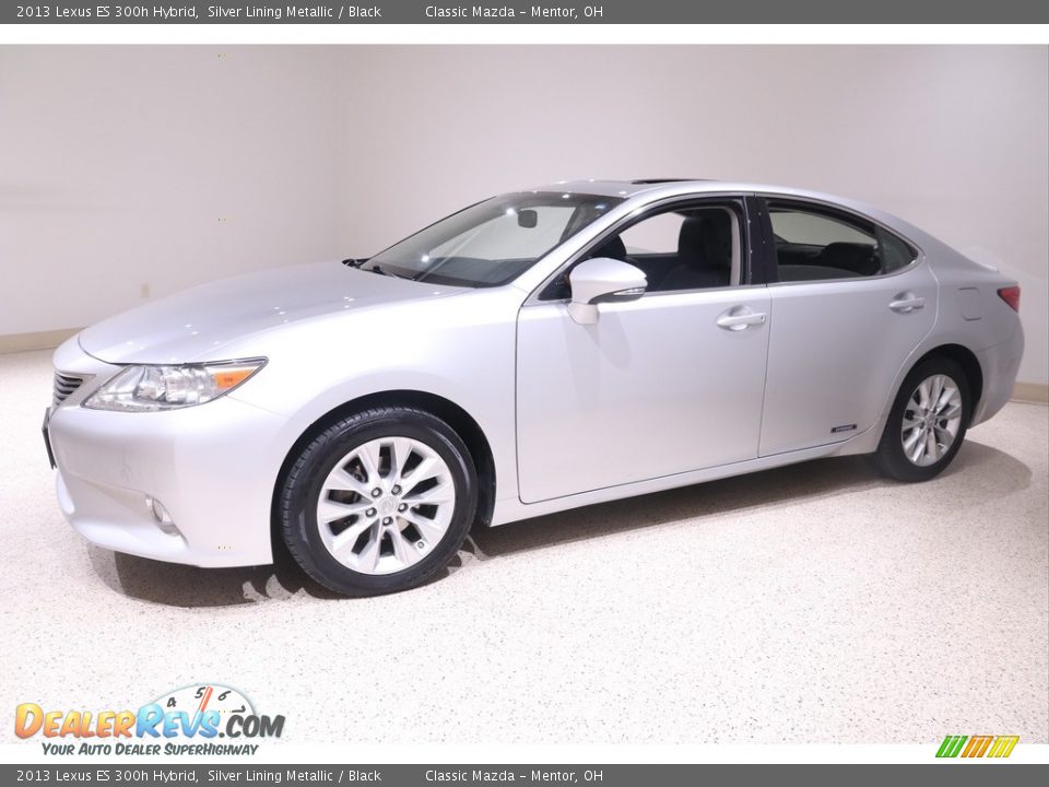 2013 Lexus ES 300h Hybrid Silver Lining Metallic / Black Photo #3