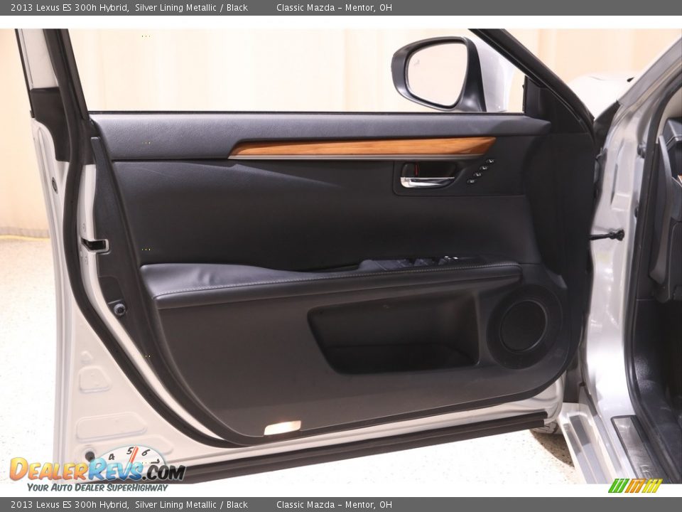 2013 Lexus ES 300h Hybrid Silver Lining Metallic / Black Photo #4
