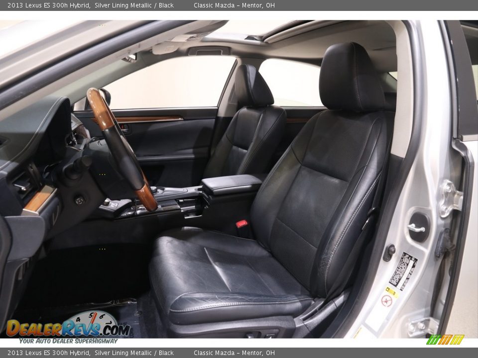 2013 Lexus ES 300h Hybrid Silver Lining Metallic / Black Photo #5