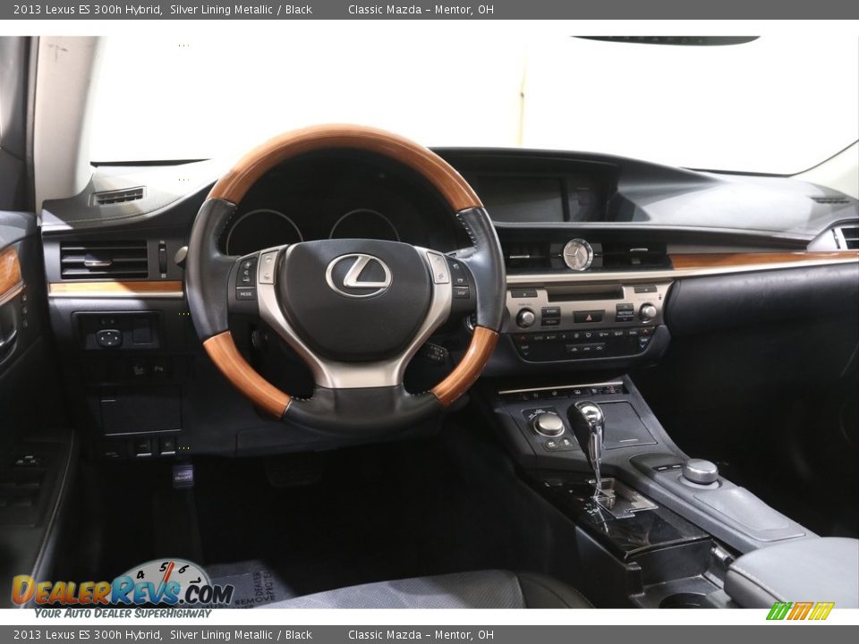 2013 Lexus ES 300h Hybrid Silver Lining Metallic / Black Photo #6