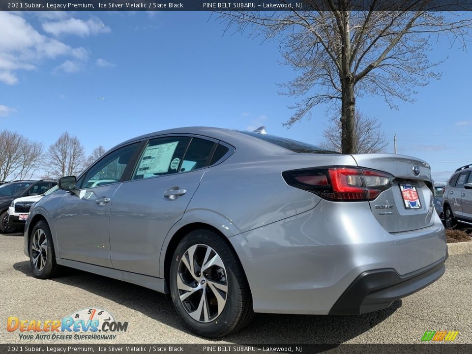 2021 Subaru Legacy Premium Ice Silver Metallic / Slate Black Photo #6