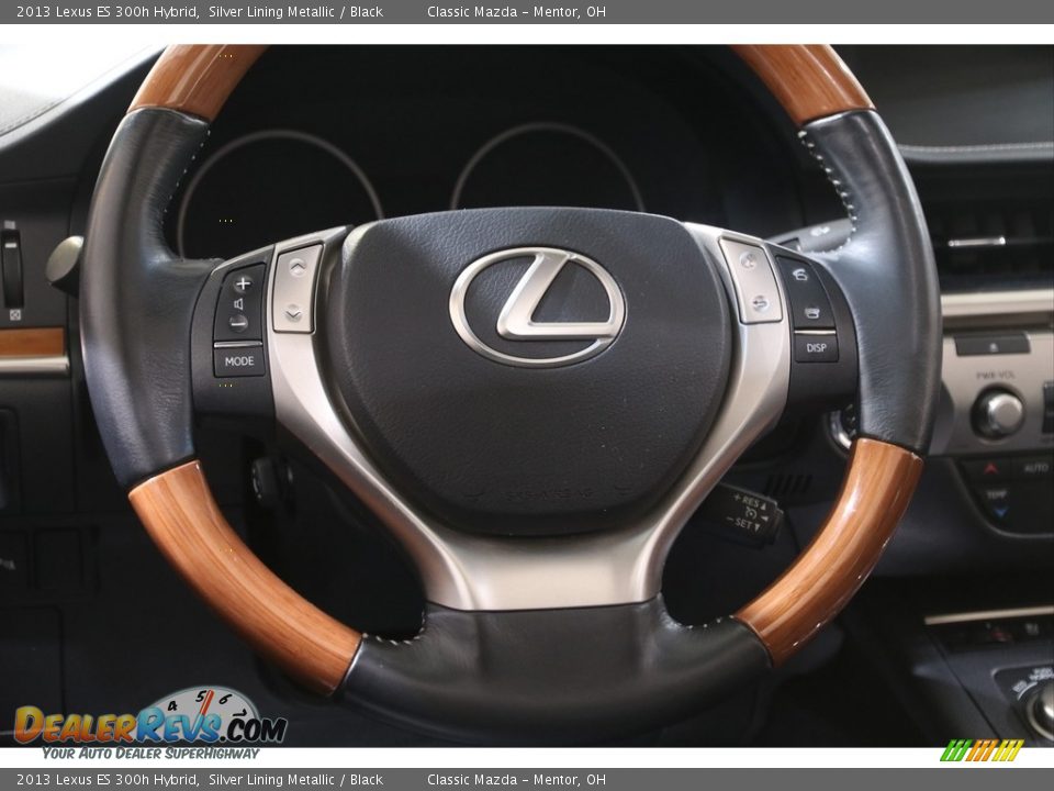 2013 Lexus ES 300h Hybrid Silver Lining Metallic / Black Photo #7