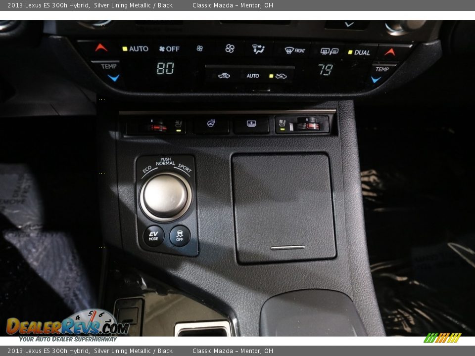 2013 Lexus ES 300h Hybrid Silver Lining Metallic / Black Photo #16
