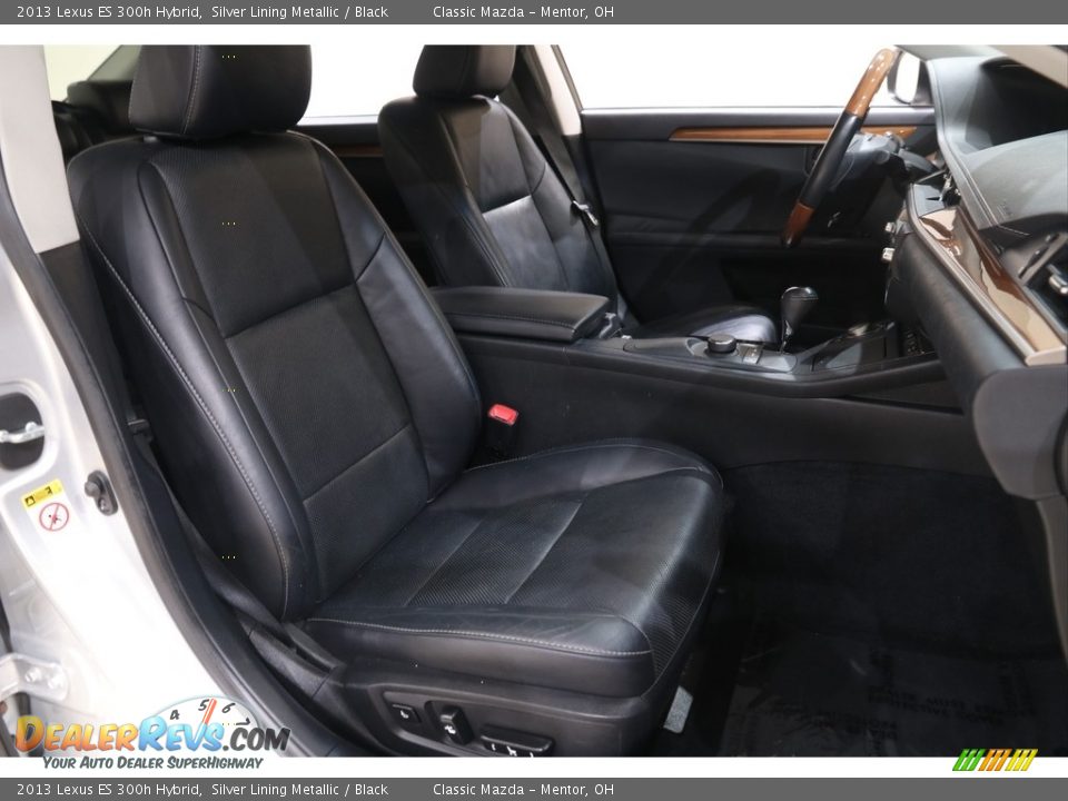 2013 Lexus ES 300h Hybrid Silver Lining Metallic / Black Photo #17