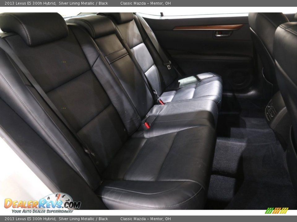 2013 Lexus ES 300h Hybrid Silver Lining Metallic / Black Photo #18