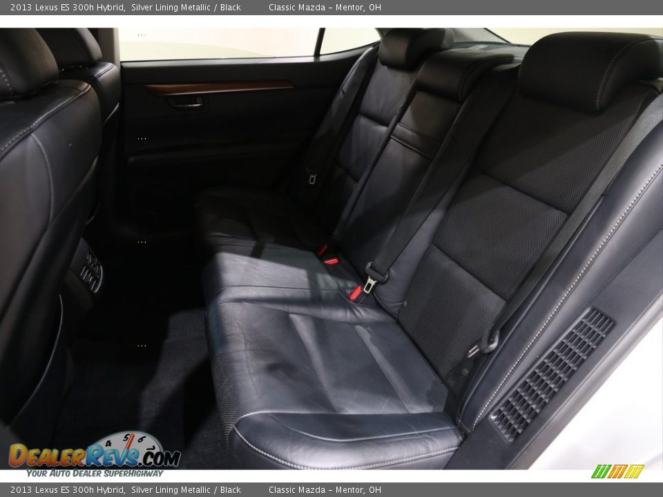 2013 Lexus ES 300h Hybrid Silver Lining Metallic / Black Photo #19