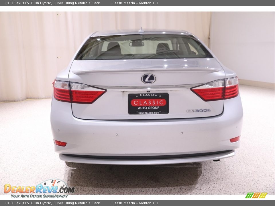 2013 Lexus ES 300h Hybrid Silver Lining Metallic / Black Photo #21
