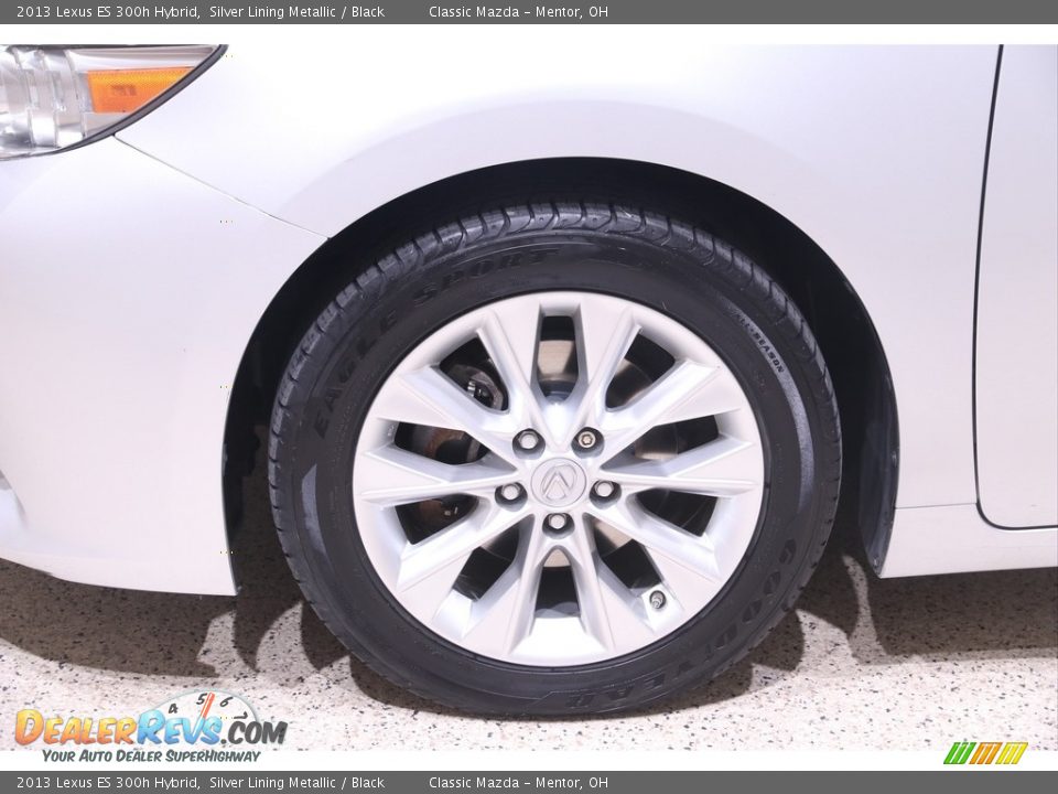 2013 Lexus ES 300h Hybrid Silver Lining Metallic / Black Photo #23