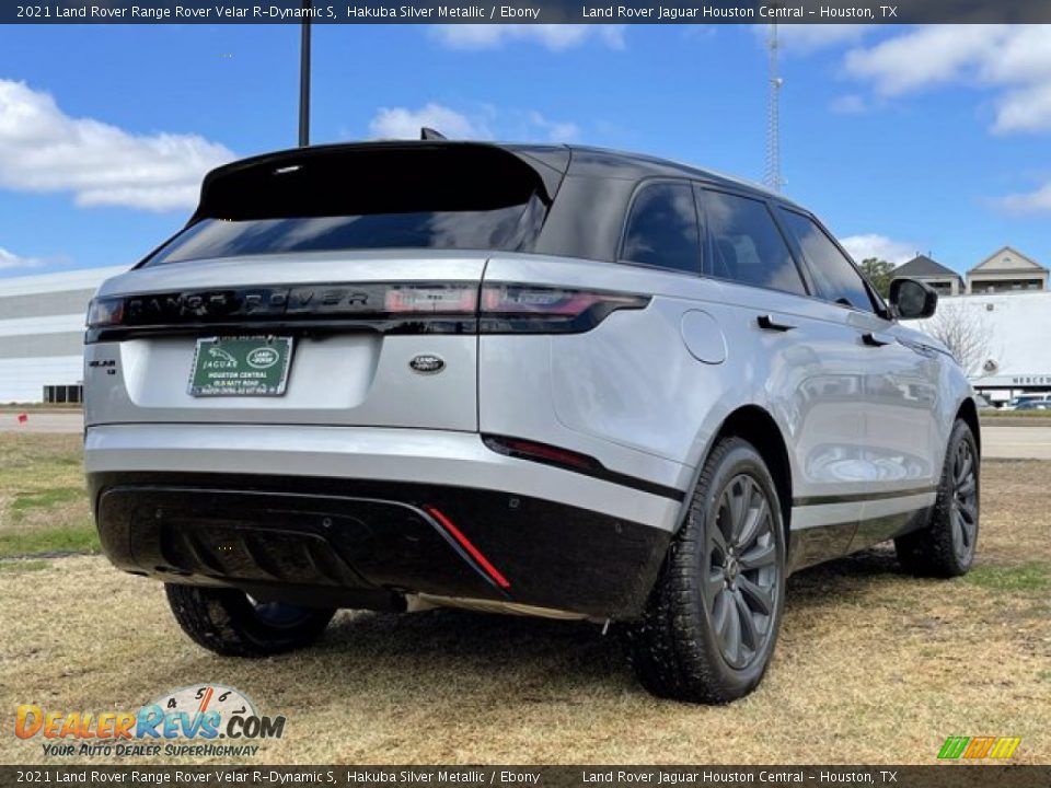 2021 Land Rover Range Rover Velar R-Dynamic S Hakuba Silver Metallic / Ebony Photo #2