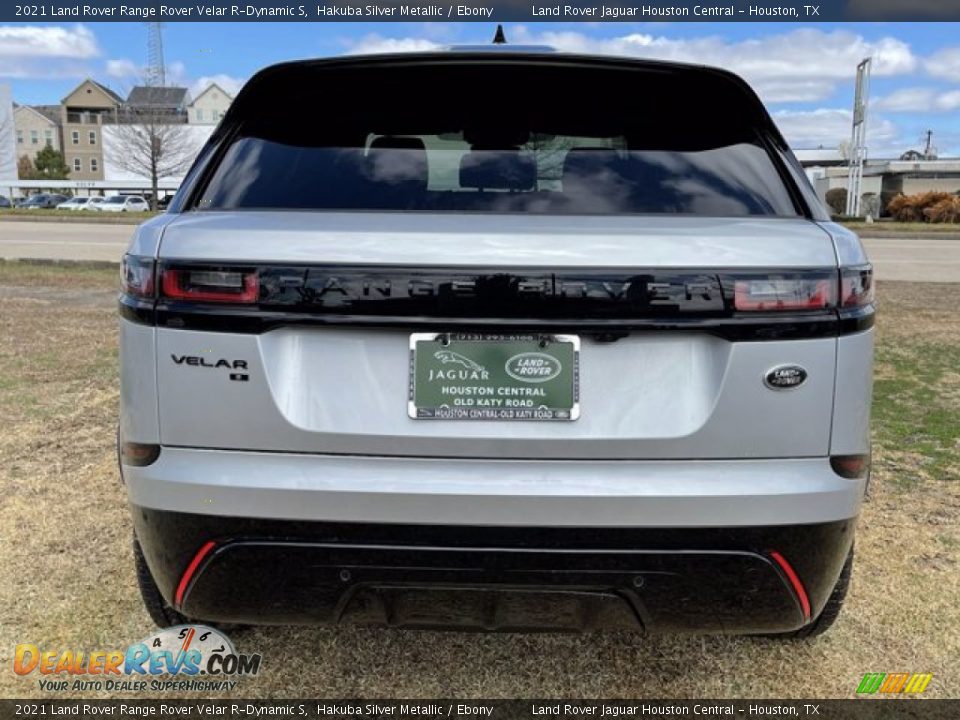 2021 Land Rover Range Rover Velar R-Dynamic S Hakuba Silver Metallic / Ebony Photo #8