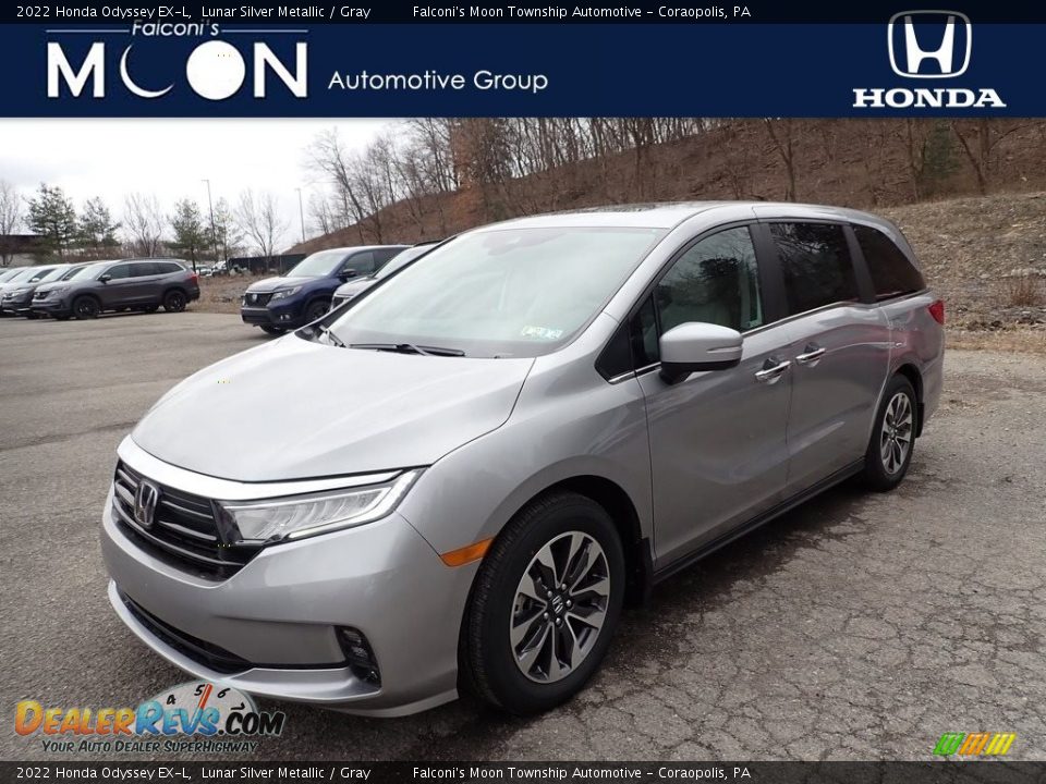 2022 Honda Odyssey EX-L Lunar Silver Metallic / Gray Photo #1