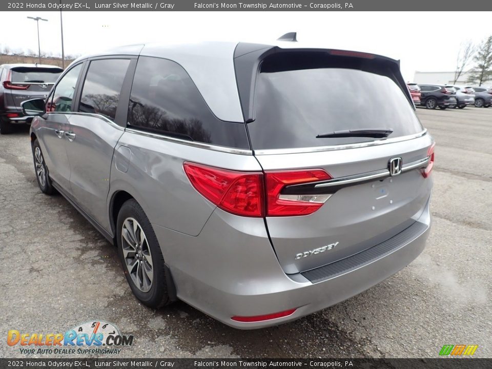 2022 Honda Odyssey EX-L Lunar Silver Metallic / Gray Photo #3