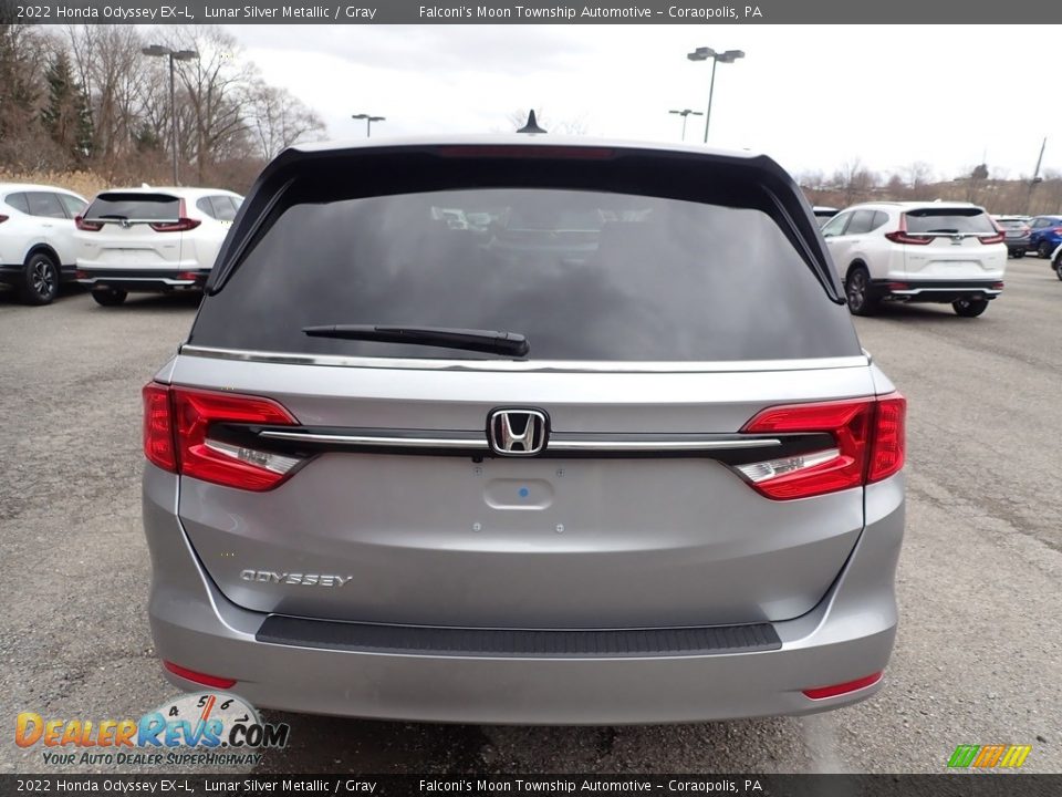 2022 Honda Odyssey EX-L Lunar Silver Metallic / Gray Photo #4