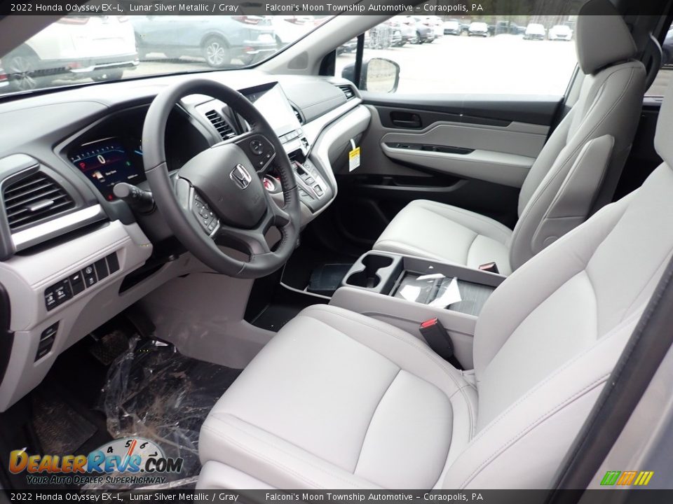 Gray Interior - 2022 Honda Odyssey EX-L Photo #8