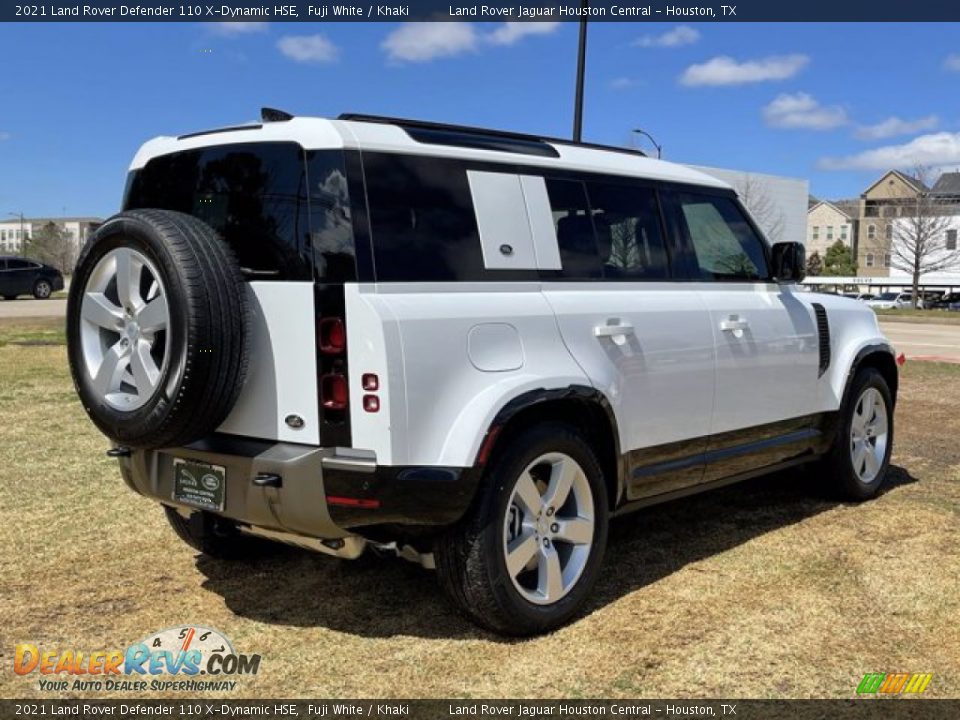 2021 Land Rover Defender 110 X-Dynamic HSE Fuji White / Khaki Photo #3