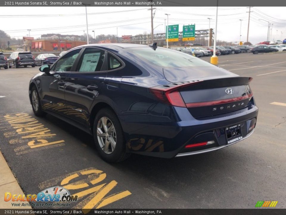 2021 Hyundai Sonata SE Stormy Sea / Black Photo #3