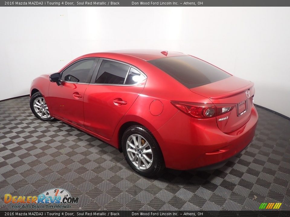 2016 Mazda MAZDA3 i Touring 4 Door Soul Red Metallic / Black Photo #13