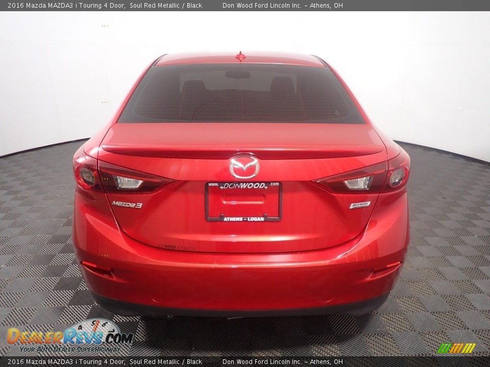 2016 Mazda MAZDA3 i Touring 4 Door Soul Red Metallic / Black Photo #14