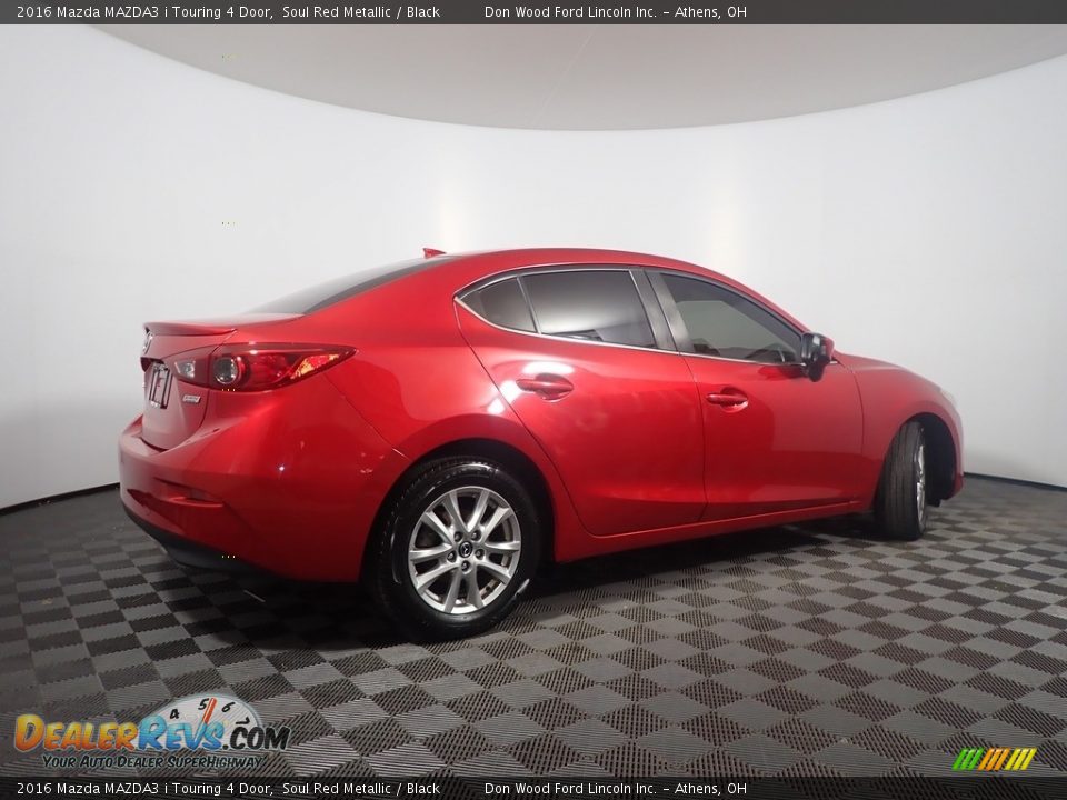 2016 Mazda MAZDA3 i Touring 4 Door Soul Red Metallic / Black Photo #15