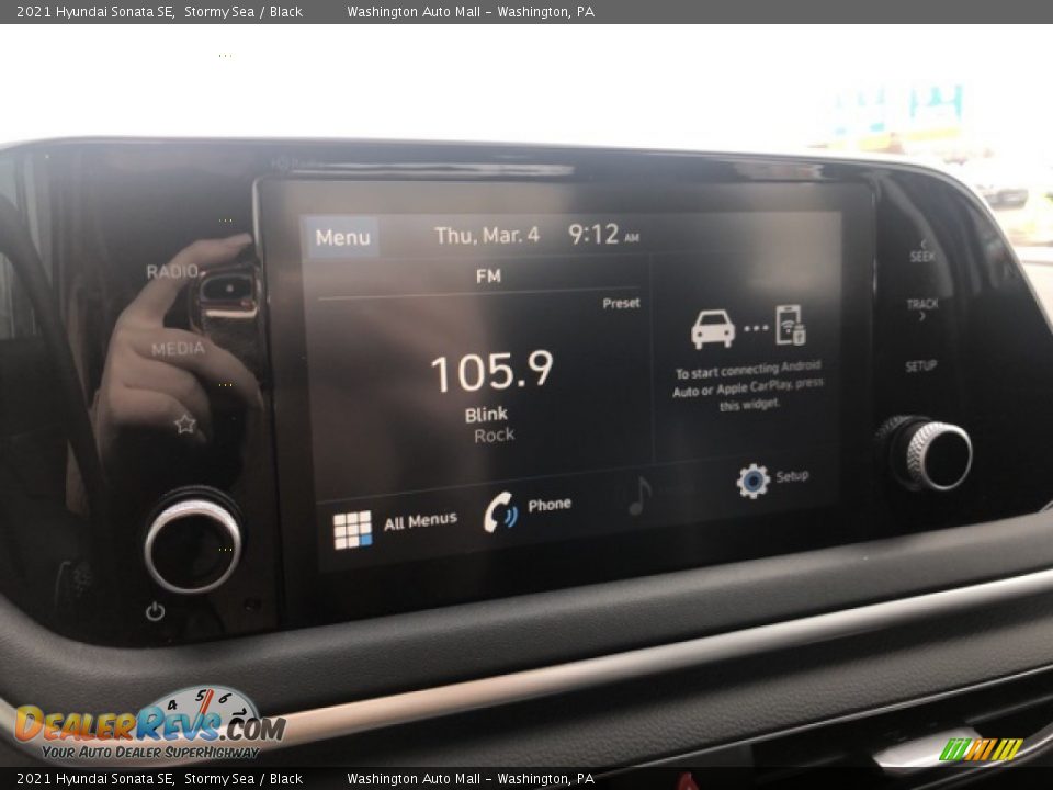 2021 Hyundai Sonata SE Stormy Sea / Black Photo #7