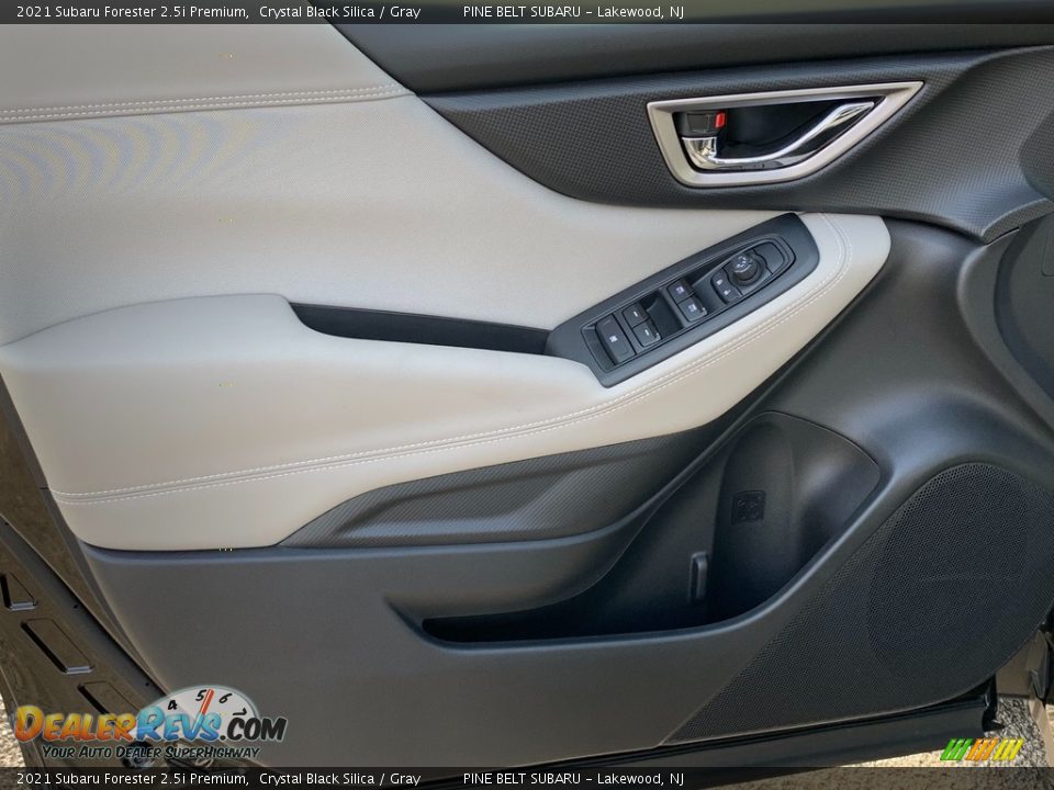2021 Subaru Forester 2.5i Premium Crystal Black Silica / Gray Photo #13