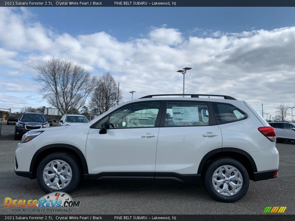 2021 Subaru Forester 2.5i Crystal White Pearl / Black Photo #4