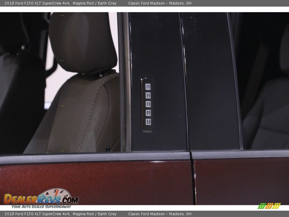 2018 Ford F150 XLT SuperCrew 4x4 Magma Red / Earth Gray Photo #4