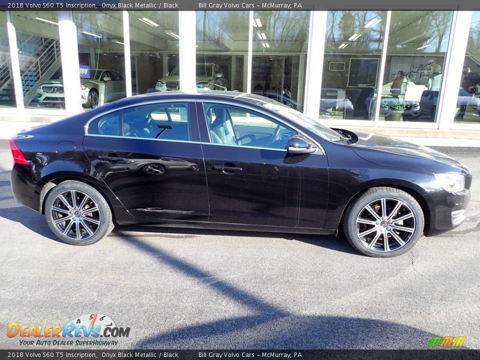 Onyx Black Metallic 2018 Volvo S60 T5 Inscription Photo #2
