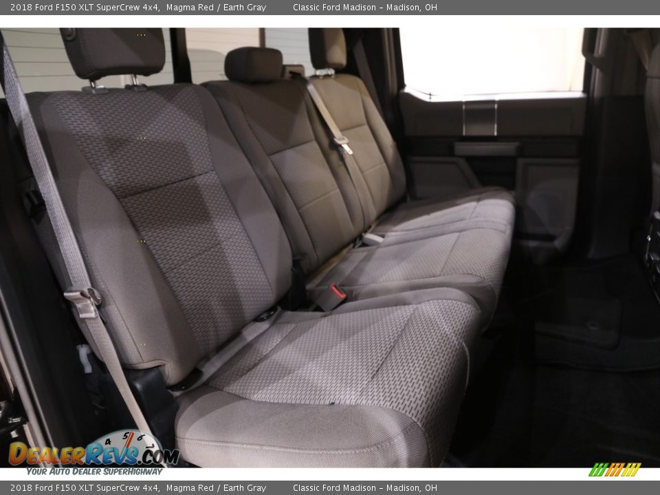 2018 Ford F150 XLT SuperCrew 4x4 Magma Red / Earth Gray Photo #20