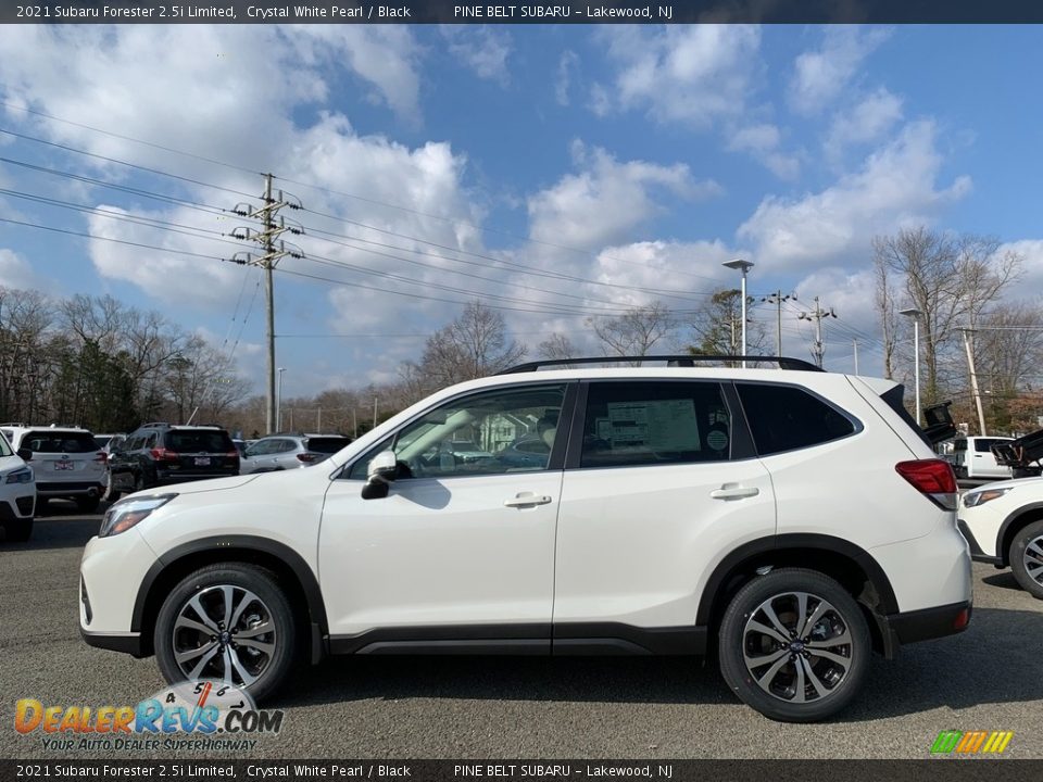 2021 Subaru Forester 2.5i Limited Crystal White Pearl / Black Photo #4