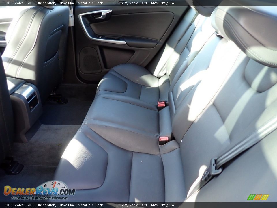 Rear Seat of 2018 Volvo S60 T5 Inscription Photo #12
