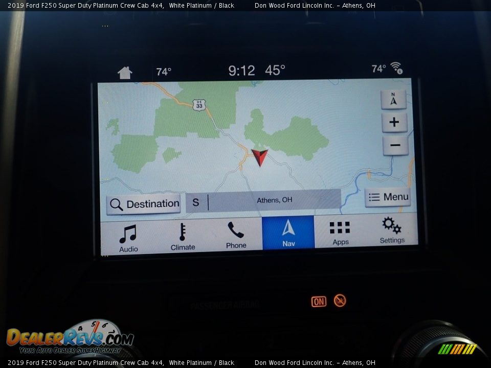 2019 Ford F250 Super Duty Platinum Crew Cab 4x4 White Platinum / Black Photo #4