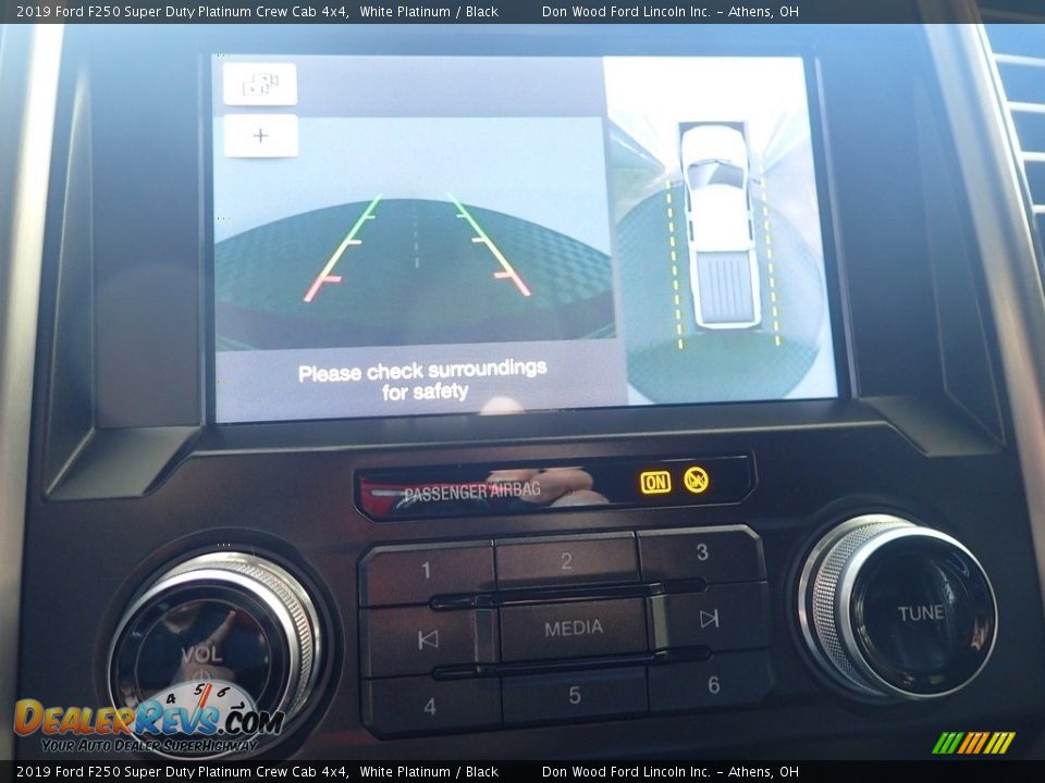 2019 Ford F250 Super Duty Platinum Crew Cab 4x4 White Platinum / Black Photo #5