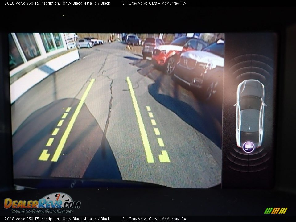 2018 Volvo S60 T5 Inscription Onyx Black Metallic / Black Photo #23