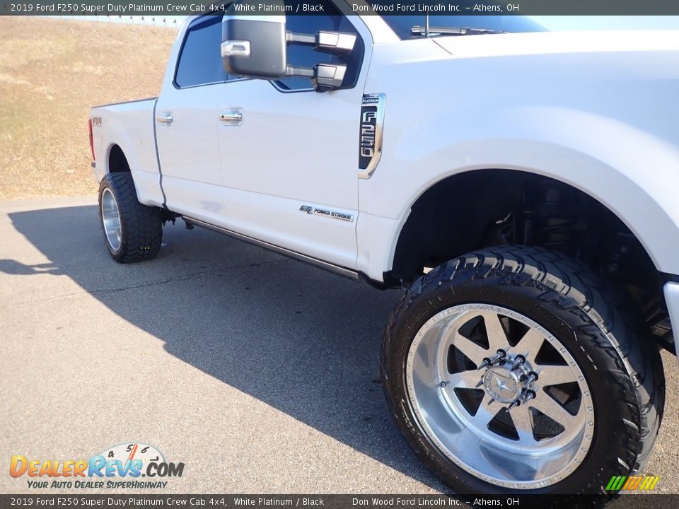 2019 Ford F250 Super Duty Platinum Crew Cab 4x4 White Platinum / Black Photo #7