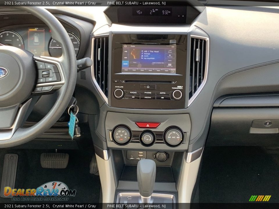 2021 Subaru Forester 2.5i Crystal White Pearl / Gray Photo #10