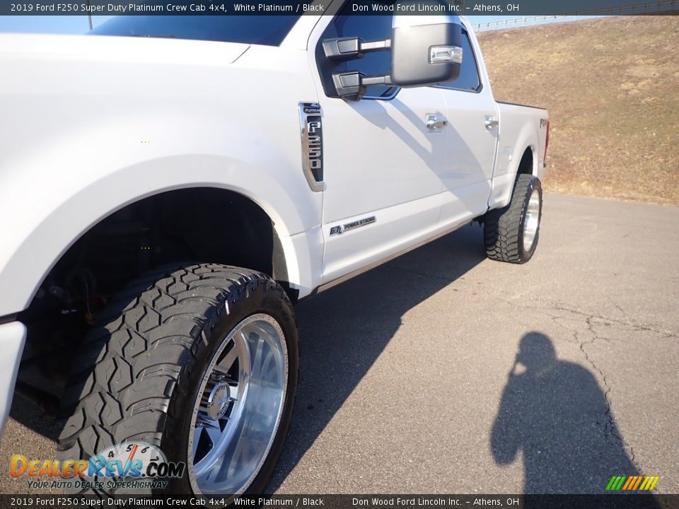 2019 Ford F250 Super Duty Platinum Crew Cab 4x4 White Platinum / Black Photo #13