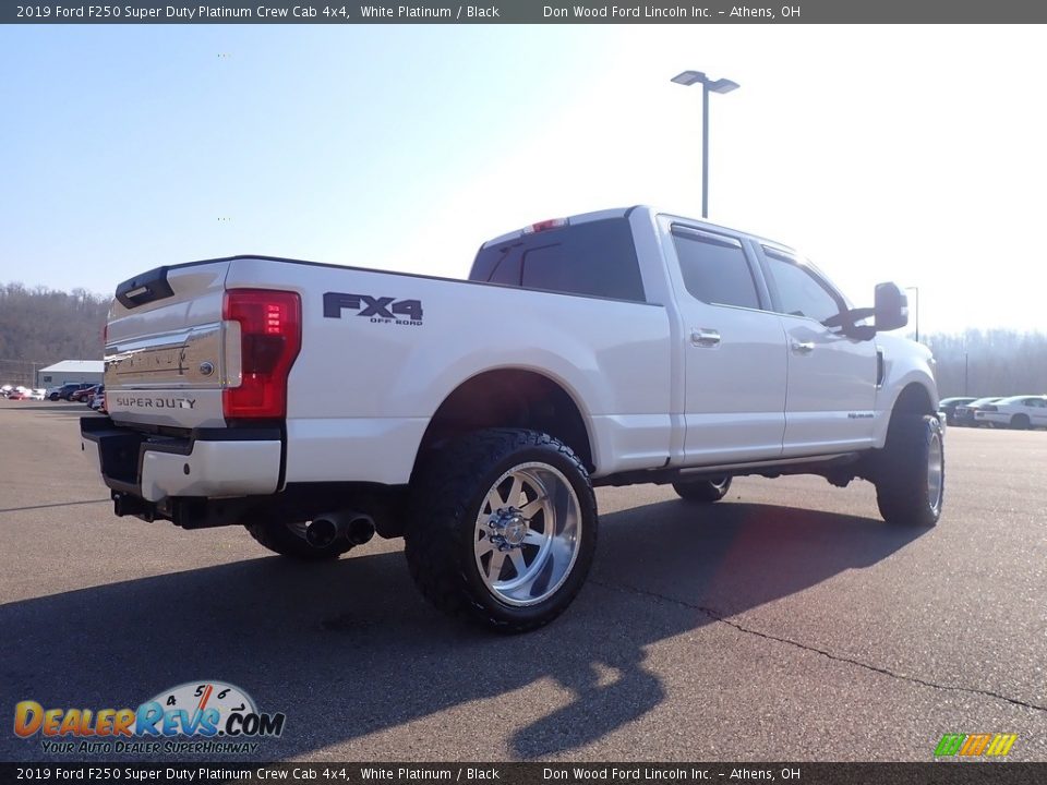 2019 Ford F250 Super Duty Platinum Crew Cab 4x4 White Platinum / Black Photo #19