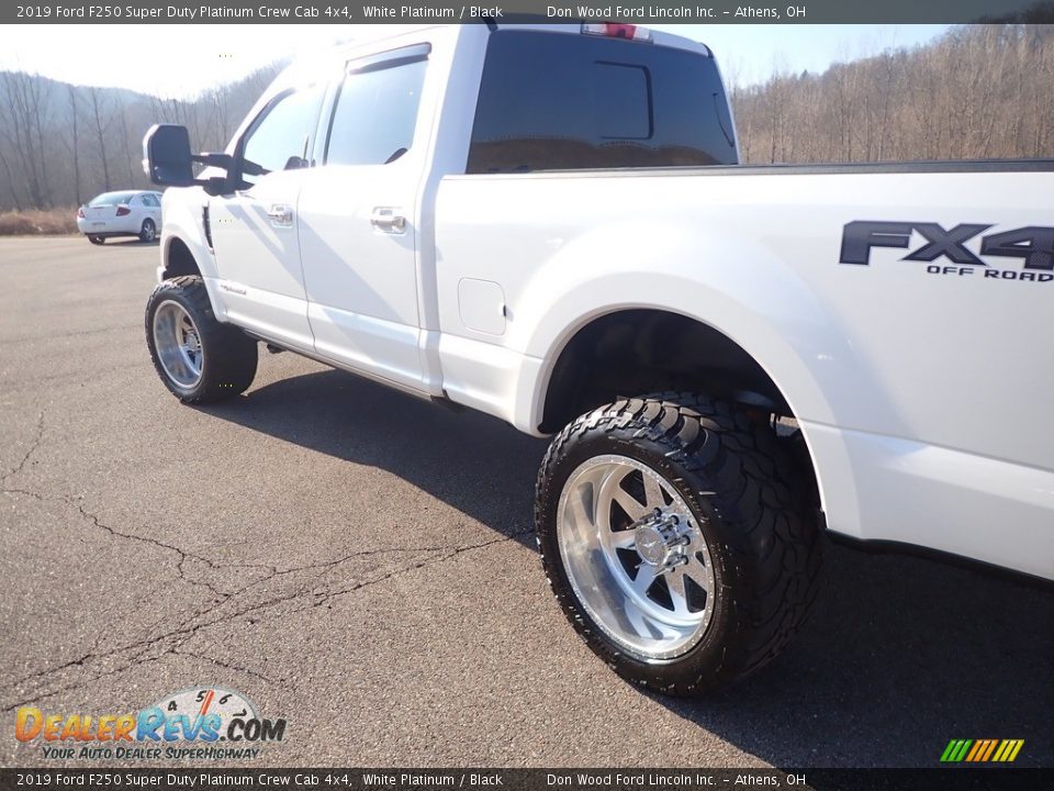 2019 Ford F250 Super Duty Platinum Crew Cab 4x4 White Platinum / Black Photo #21