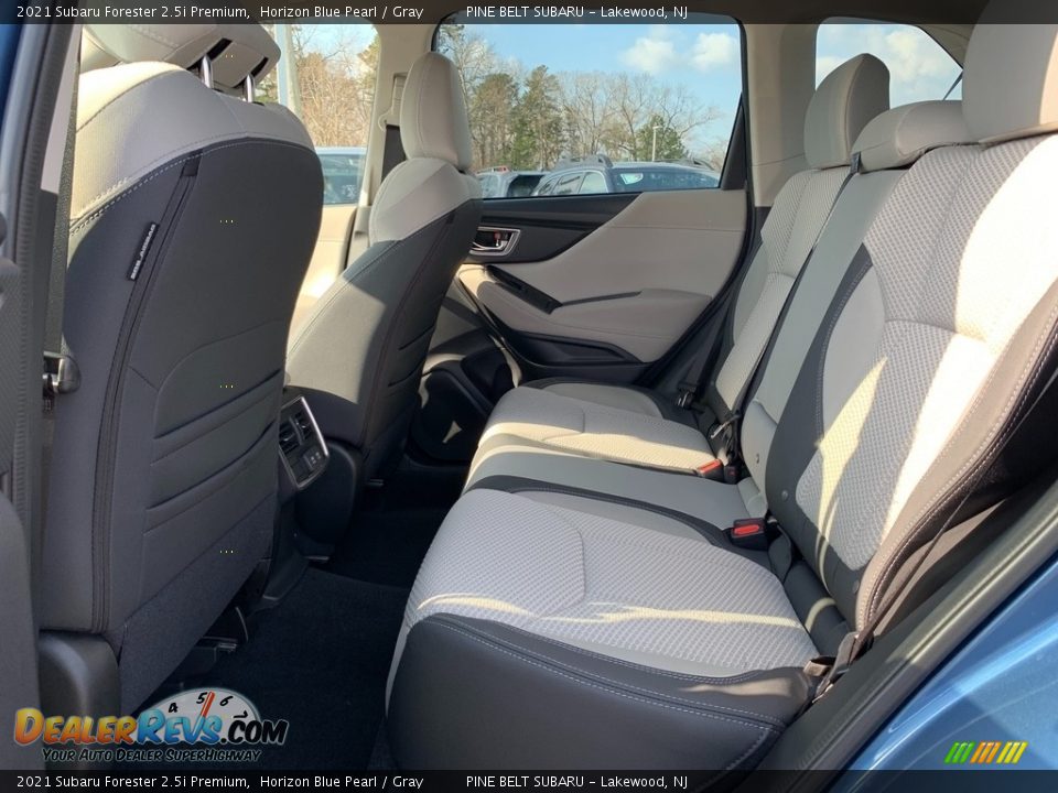 2021 Subaru Forester 2.5i Premium Horizon Blue Pearl / Gray Photo #9
