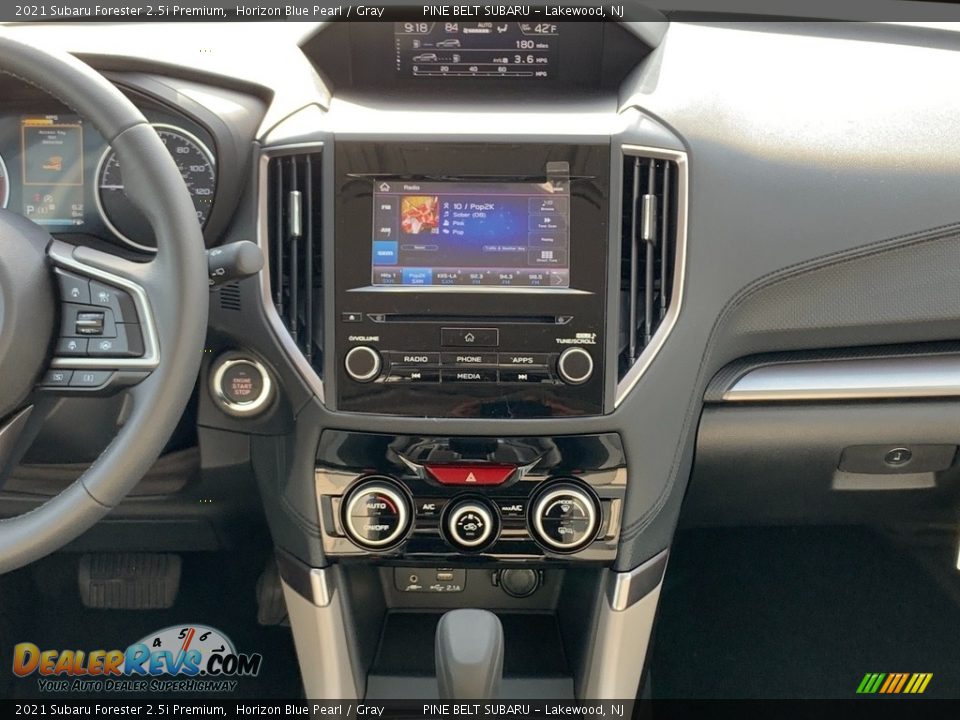 2021 Subaru Forester 2.5i Premium Horizon Blue Pearl / Gray Photo #10
