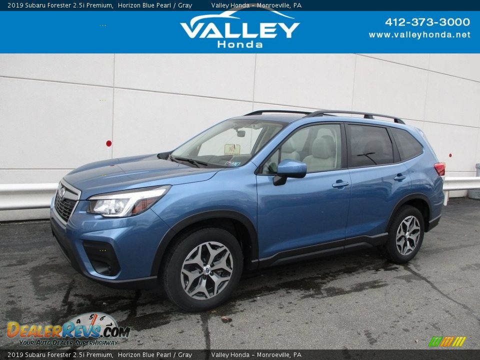 2019 Subaru Forester 2.5i Premium Horizon Blue Pearl / Gray Photo #1