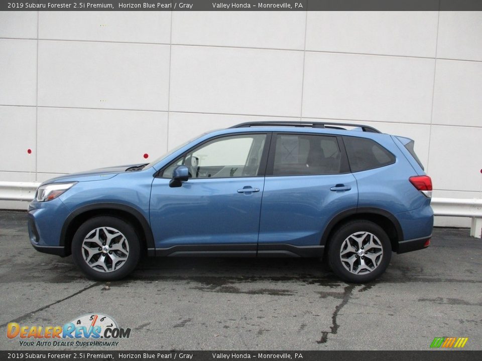 2019 Subaru Forester 2.5i Premium Horizon Blue Pearl / Gray Photo #2