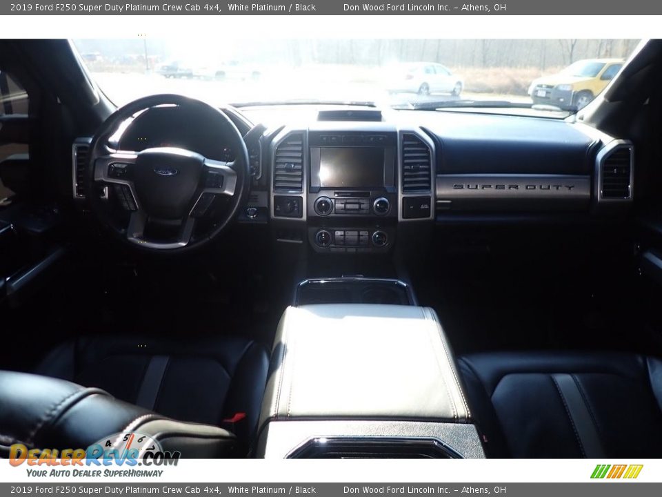 2019 Ford F250 Super Duty Platinum Crew Cab 4x4 White Platinum / Black Photo #31