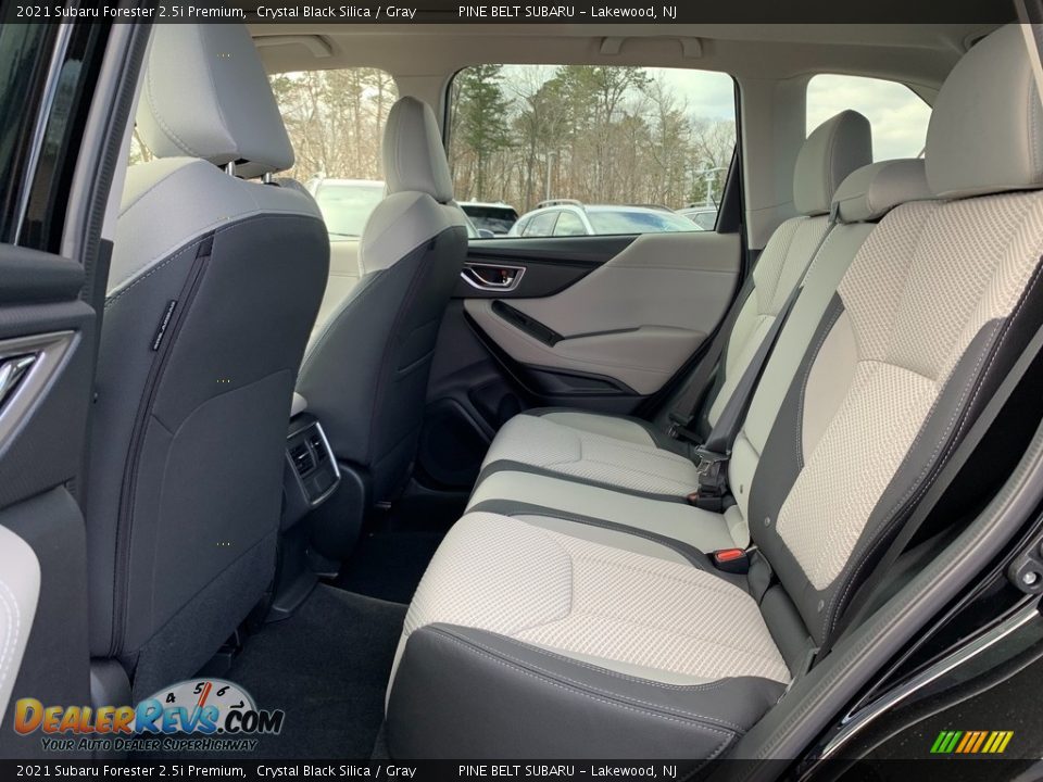 Rear Seat of 2021 Subaru Forester 2.5i Premium Photo #9