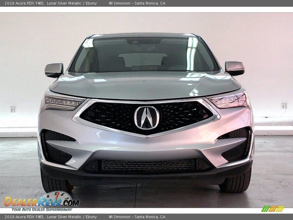 2019 Acura RDX FWD Lunar Silver Metallic / Ebony Photo #2