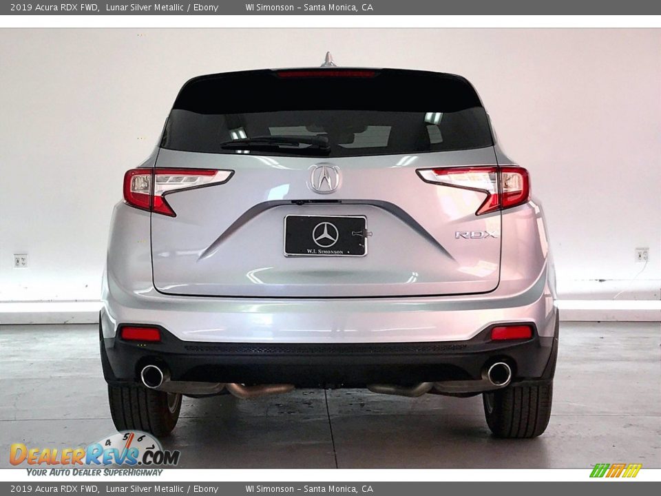 2019 Acura RDX FWD Lunar Silver Metallic / Ebony Photo #3