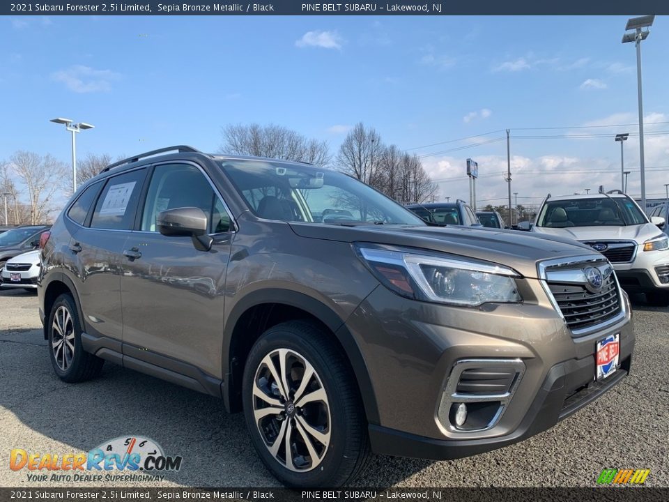 2021 Subaru Forester 2.5i Limited Sepia Bronze Metallic / Black Photo #1