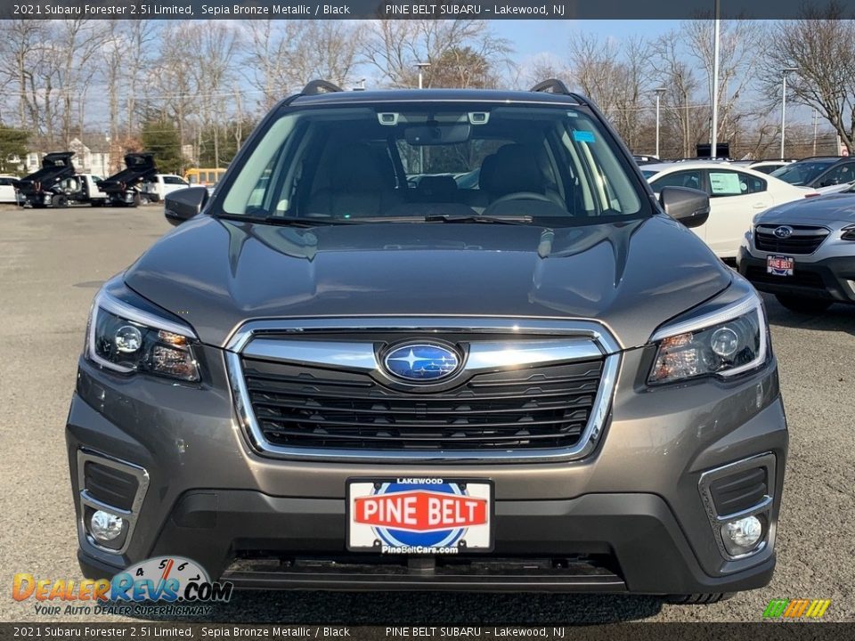 2021 Subaru Forester 2.5i Limited Sepia Bronze Metallic / Black Photo #3