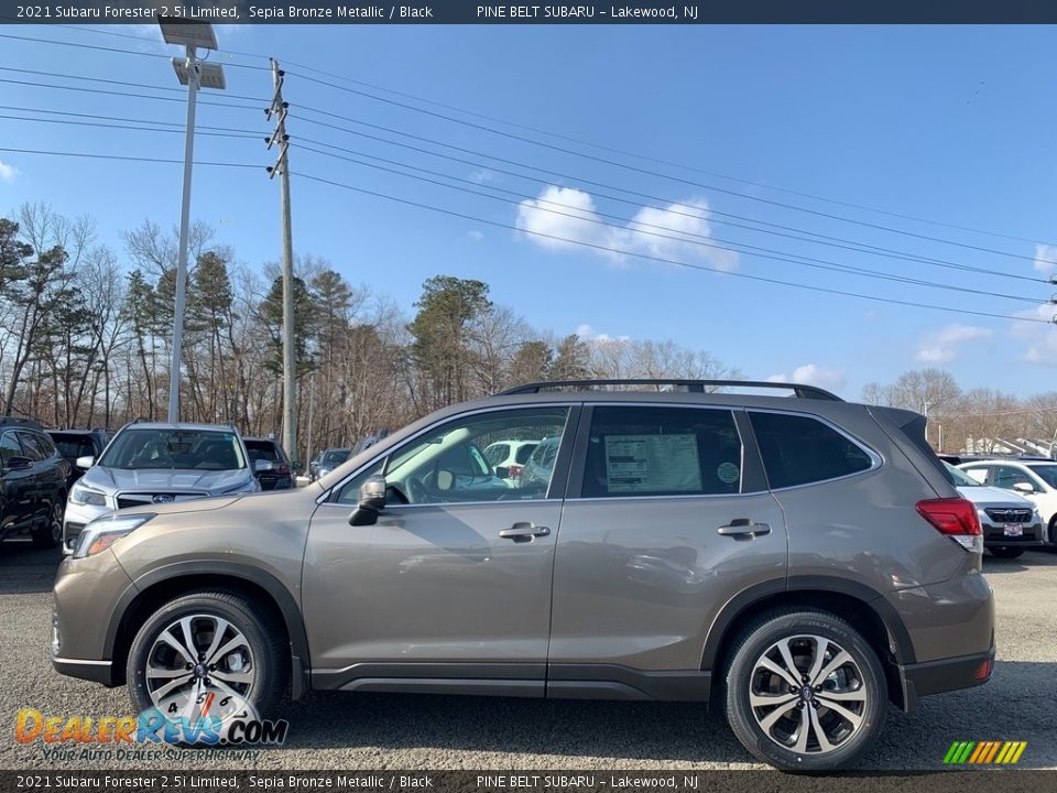 2021 Subaru Forester 2.5i Limited Sepia Bronze Metallic / Black Photo #4